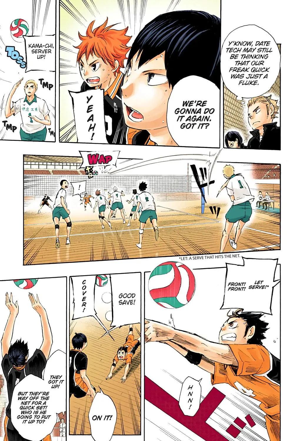 Read Haikyu!! (Official Colored) (Colored) chapter 43 image 22 on Lezhin