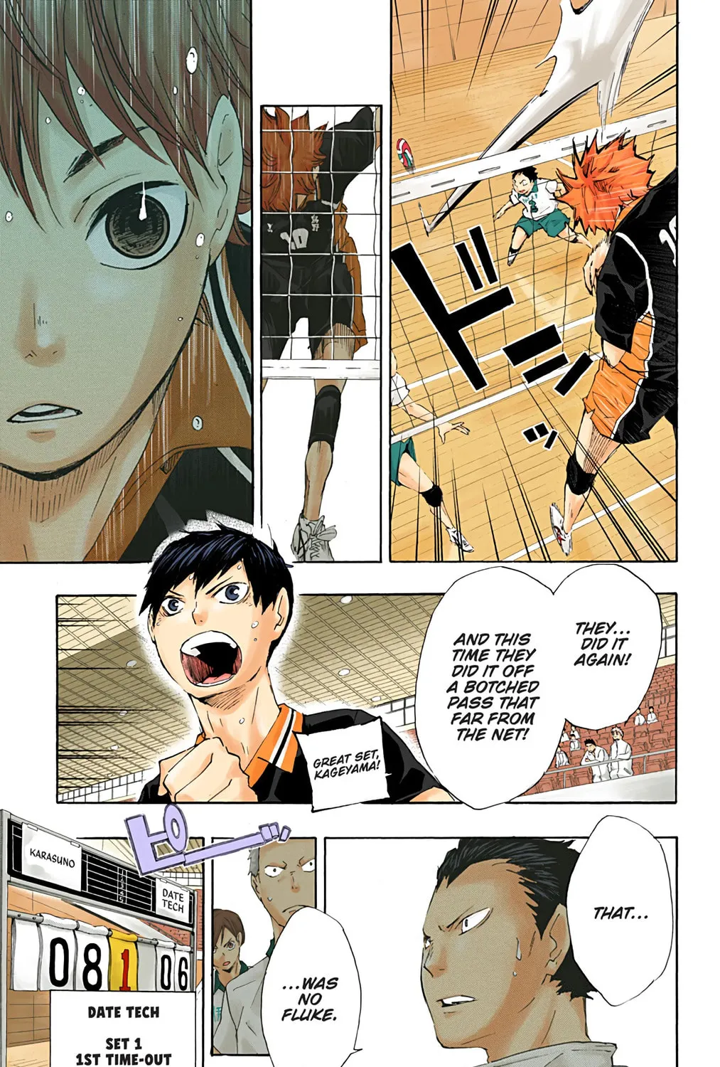 Read Haikyu!! (Official Colored) (Colored) chapter 43 image 26 on Lezhin