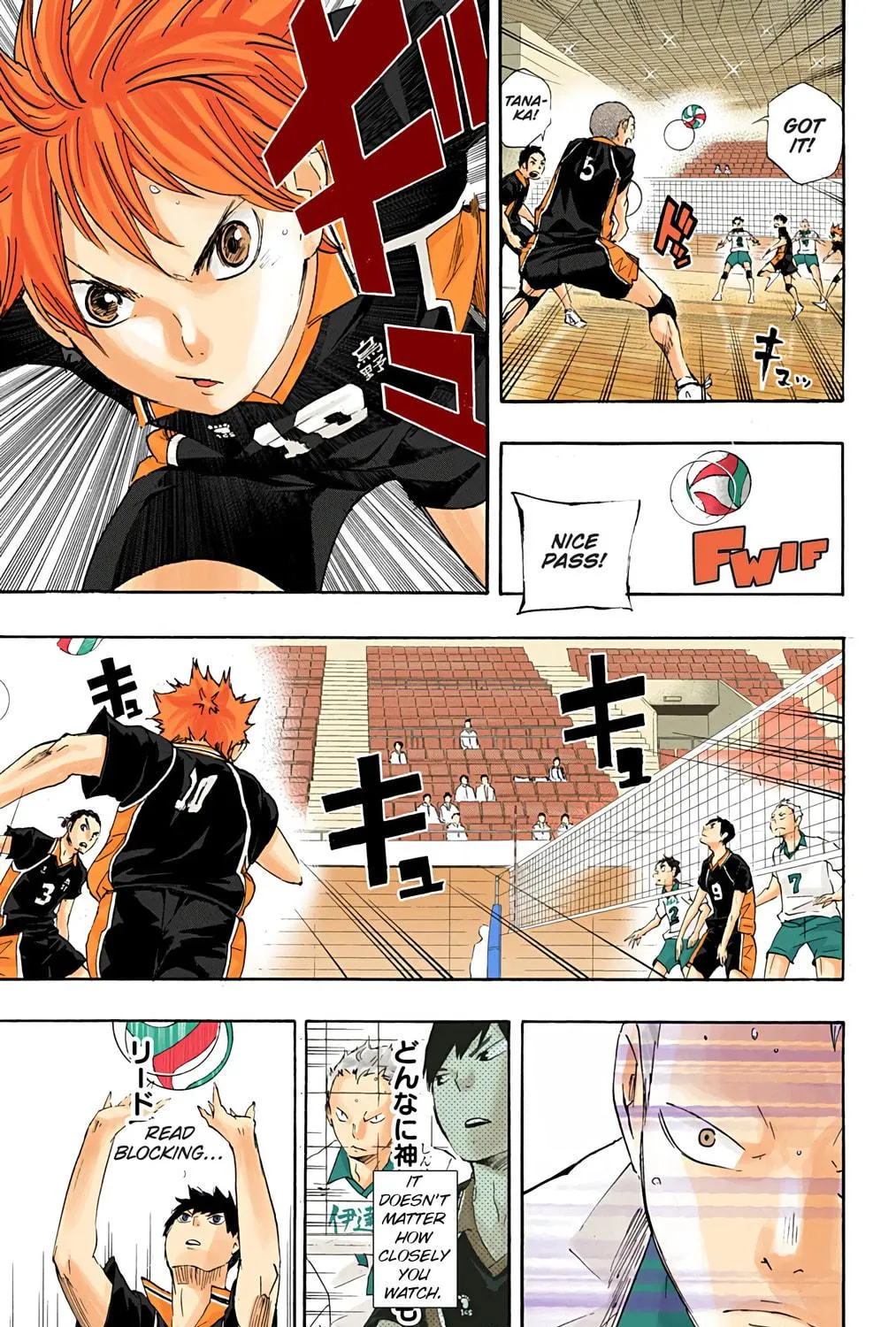 Read Haikyu!! (Official Colored) (Colored) chapter 43 image 4 on Lezhin