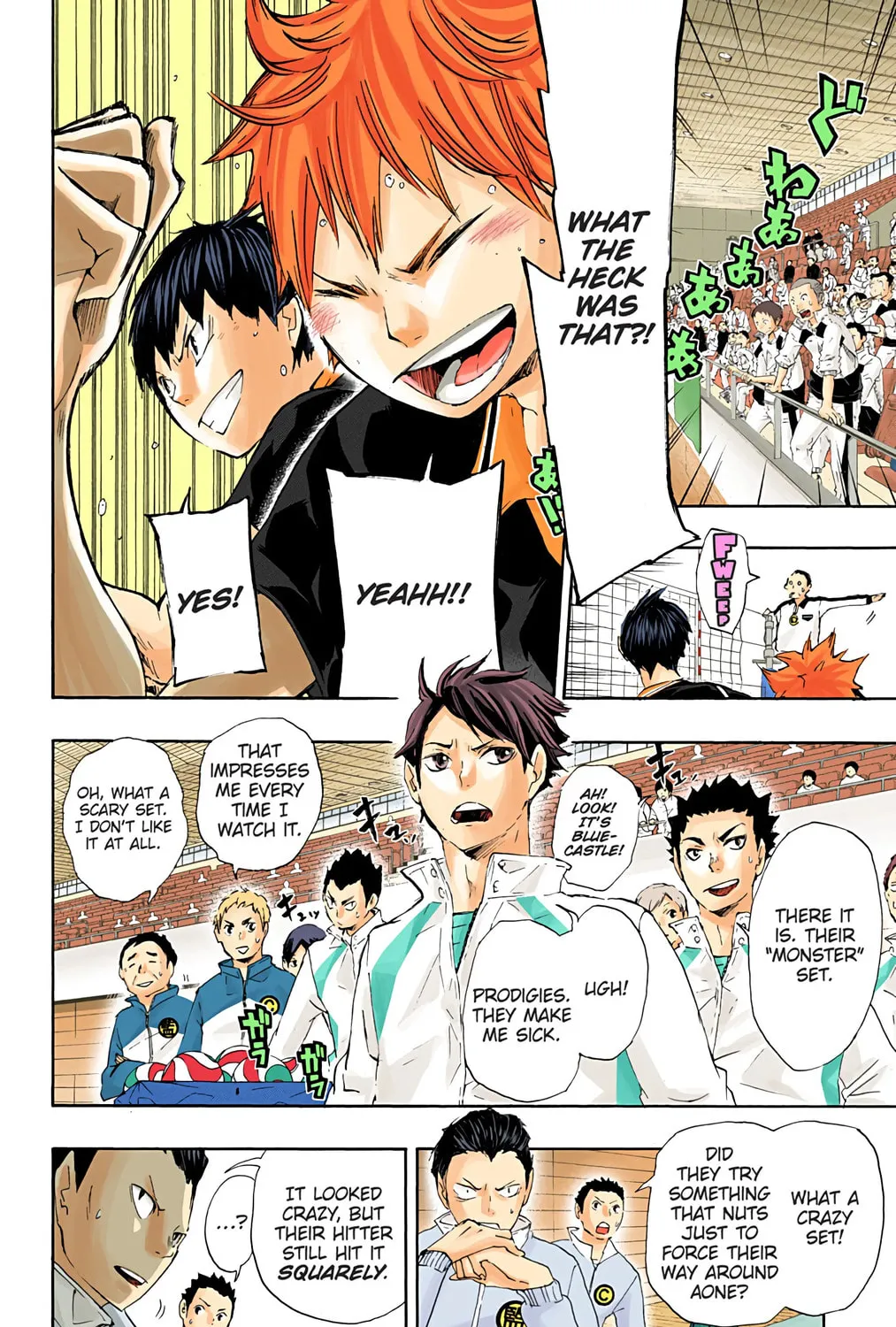 Read Haikyu!! (Official Colored) (Colored) chapter 43 image 8 on Lezhin