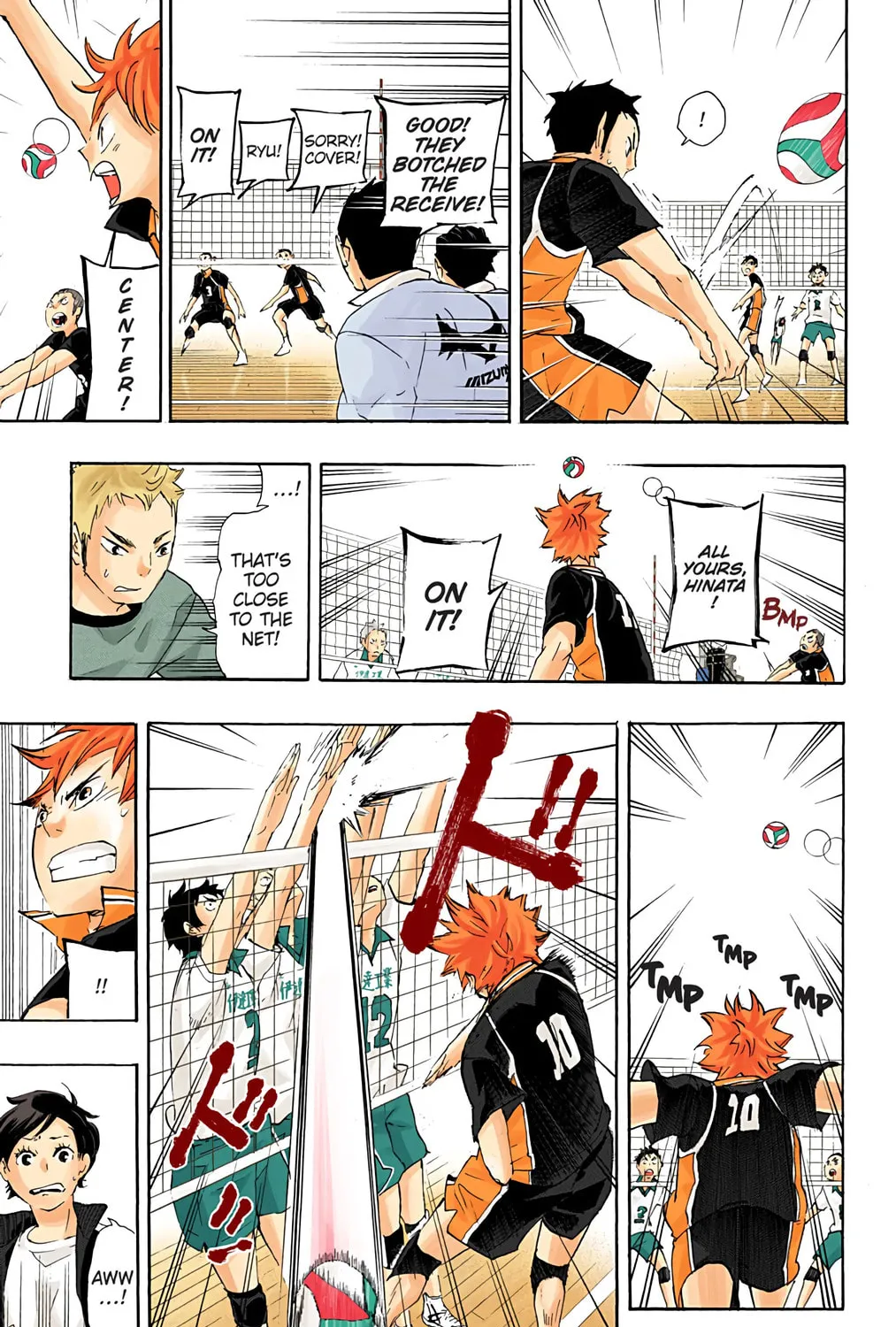 Read Haikyu!! (Official Colored) (Colored) chapter 44 image 20 on Lezhin