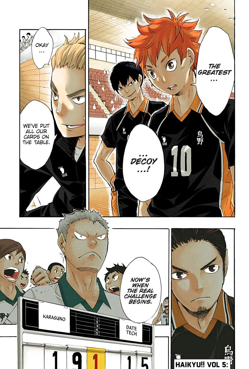 Read Haikyu!! (Official Colored) (Colored) chapter 44 image 34 on Lezhin