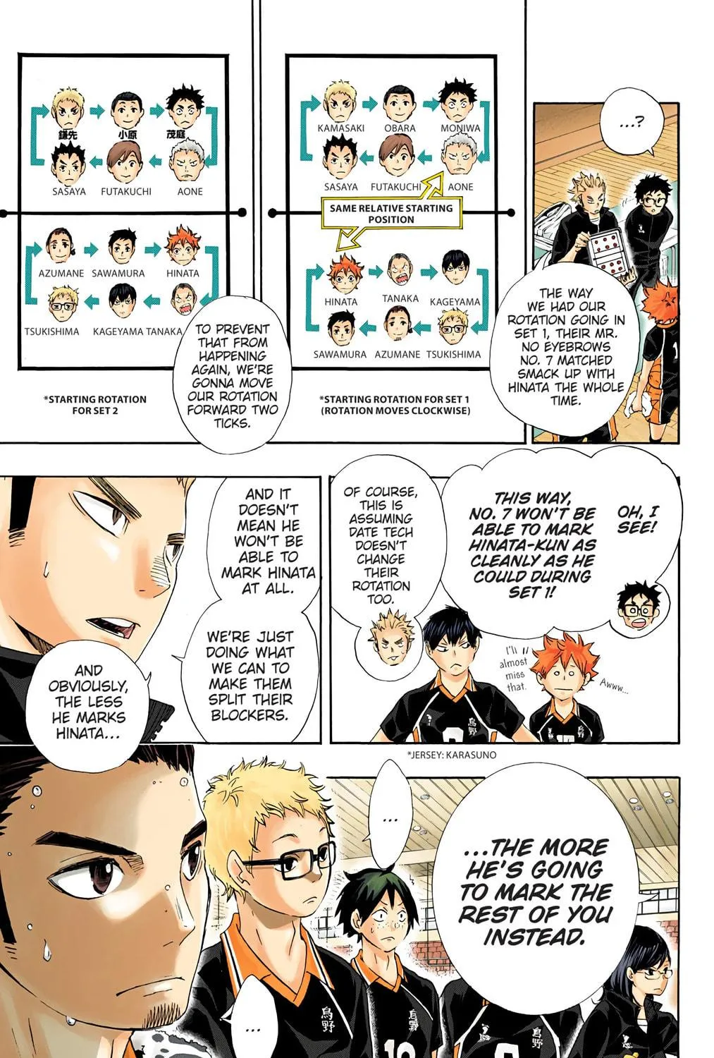 Read Haikyu!! (Official Colored) (Colored) chapter 45 image 22 on Lezhin