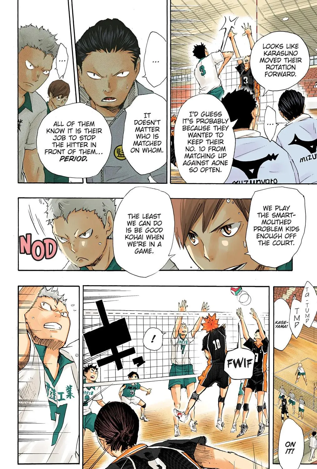 Read Haikyu!! (Official Colored) (Colored) chapter 45 image 28 on Lezhin
