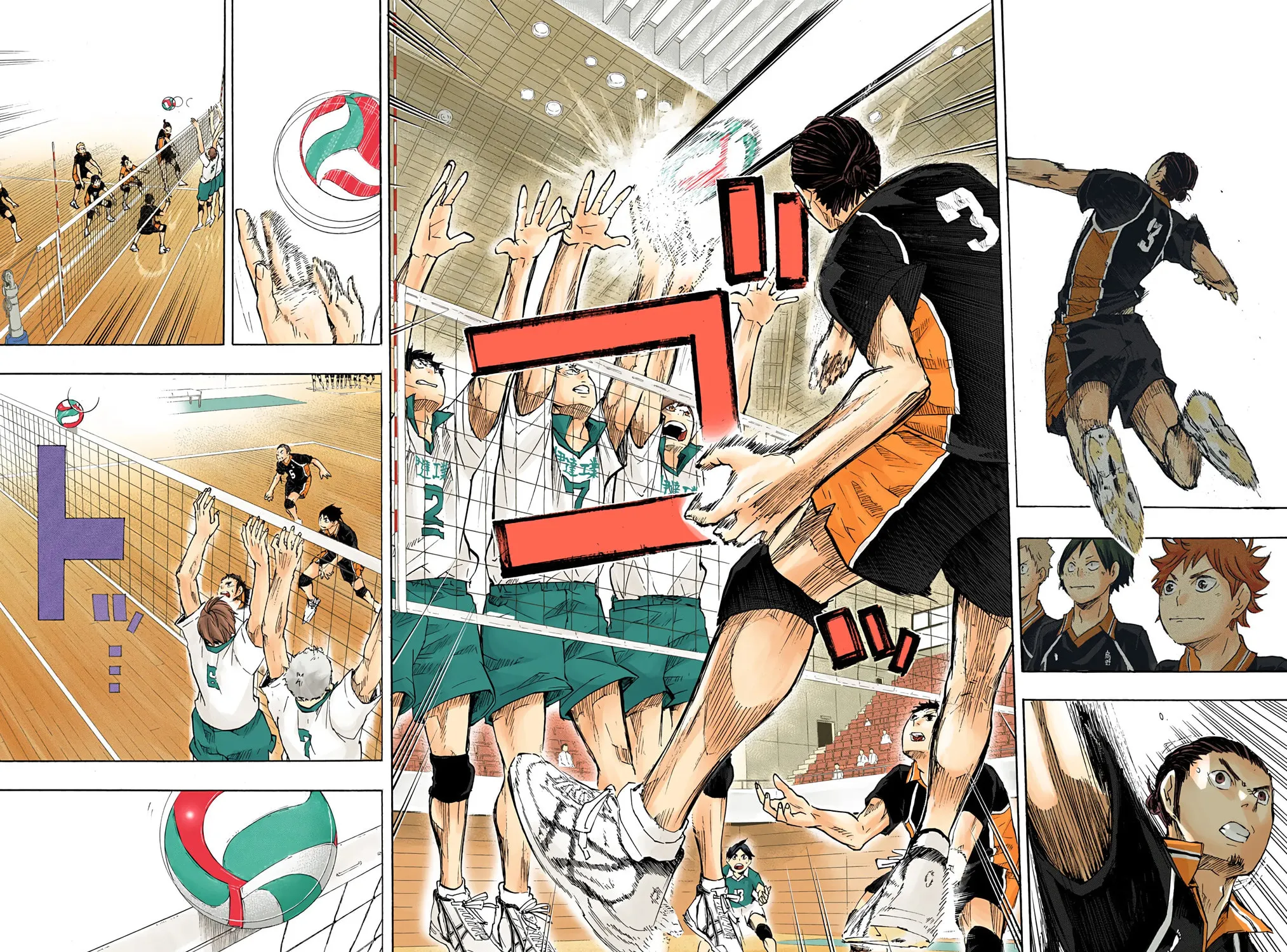 Read Haikyu!! (Official Colored) (Colored) chapter 47 image 10 on Lezhin