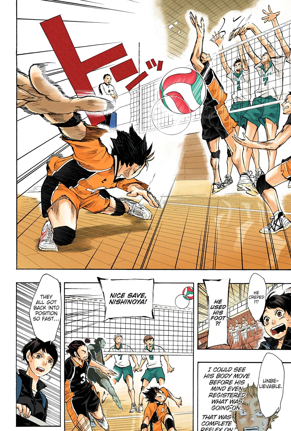 Read Haikyu!! (Official Colored) (Colored) chapter 47 image 2 on Lezhin