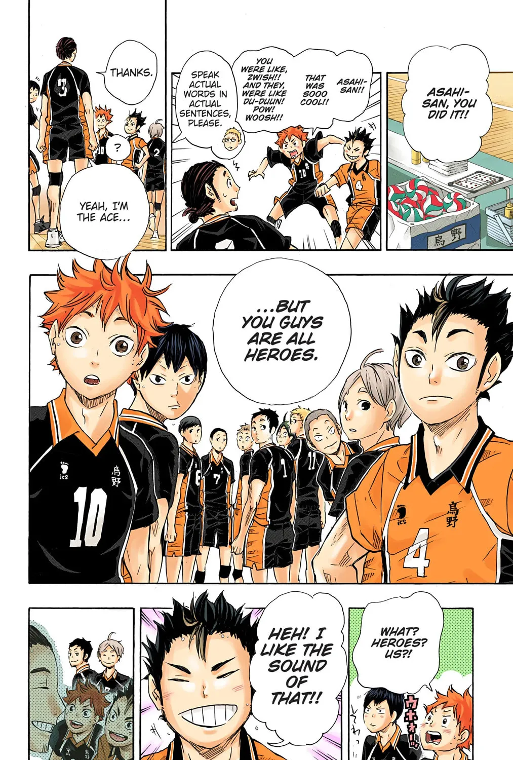 Read Haikyu!! (Official Colored) (Colored) chapter 47 image 20 on Lezhin