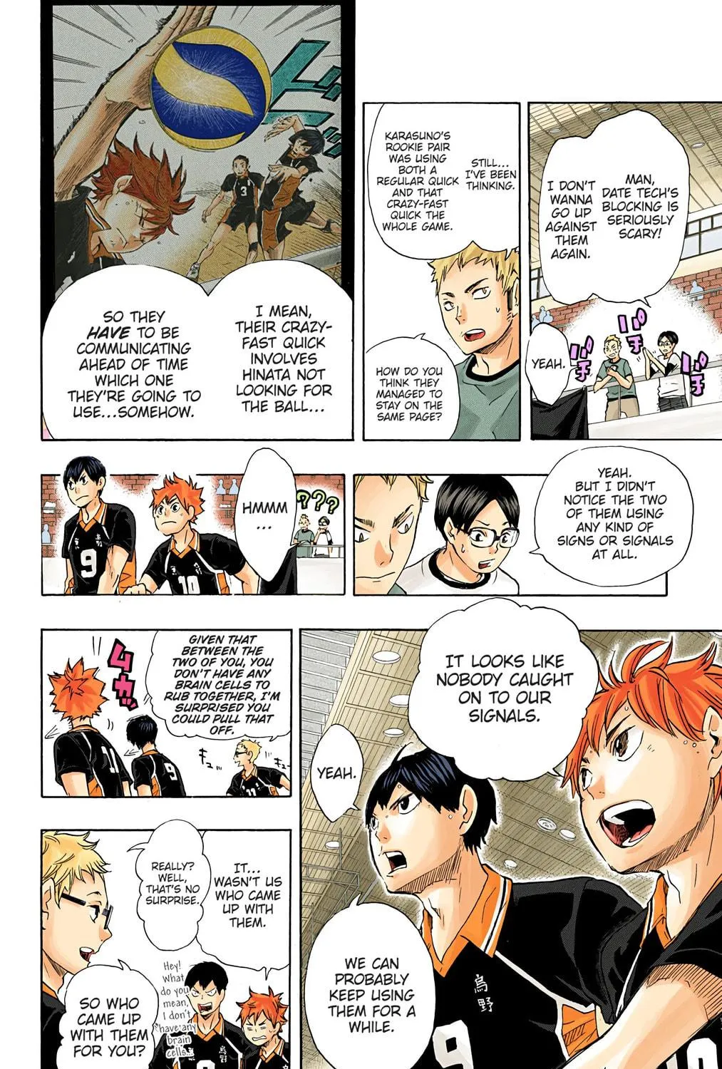Read Haikyu!! (Official Colored) (Colored) chapter 47 image 28 on Lezhin