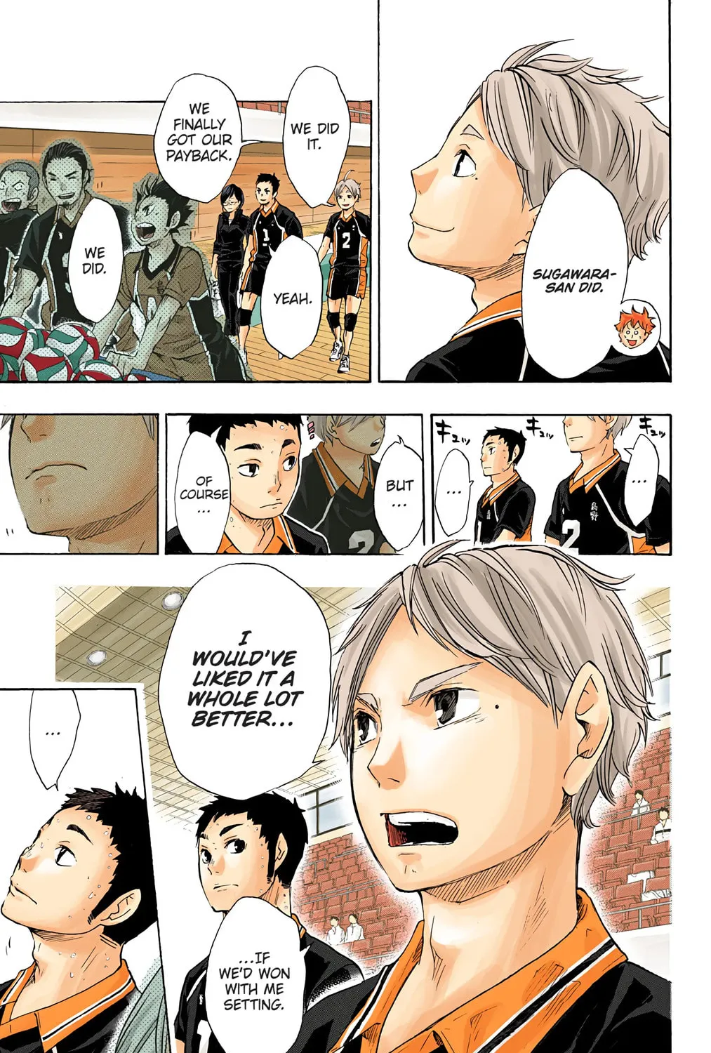 Read Haikyu!! (Official Colored) (Colored) chapter 47 image 30 on Lezhin
