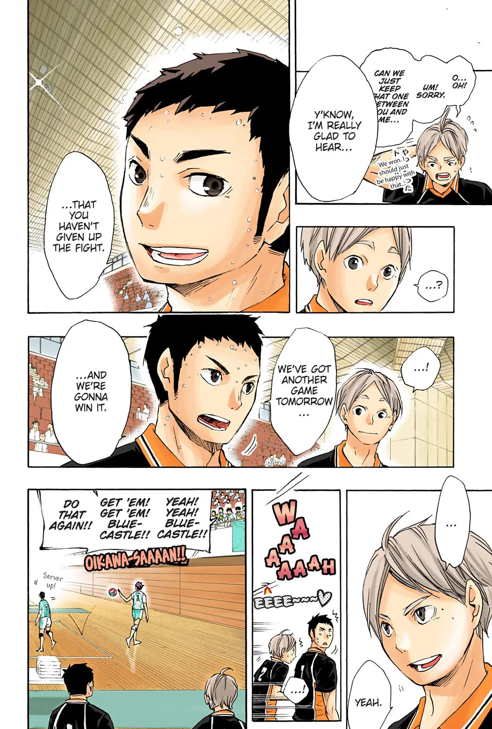 Read Haikyu!! (Official Colored) (Colored) chapter 47 image 32 on Lezhin