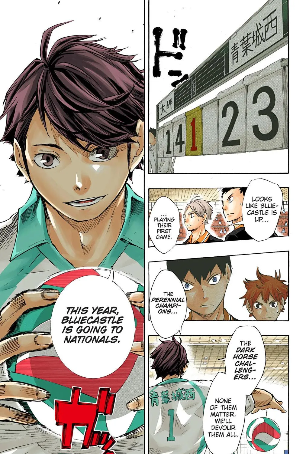 Read Haikyu!! (Official Colored) (Colored) chapter 47 image 34 on Lezhin