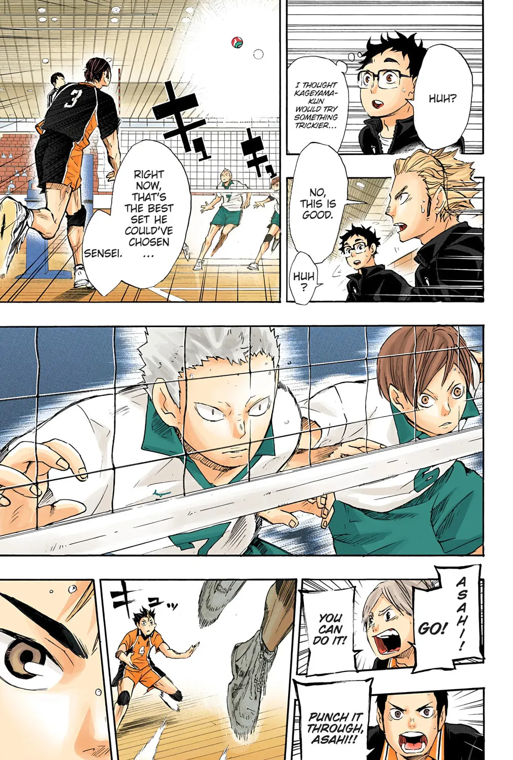 Read Haikyu!! (Official Colored) (Colored) chapter 47 image 8 on Lezhin