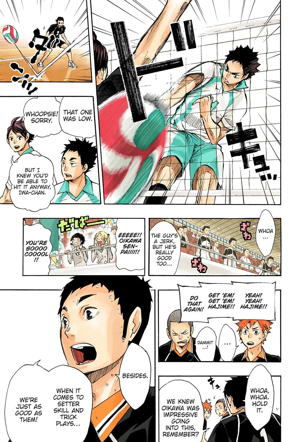 Read Haikyu!! (Official Colored) (Colored) chapter 49 image 28 on Lezhin