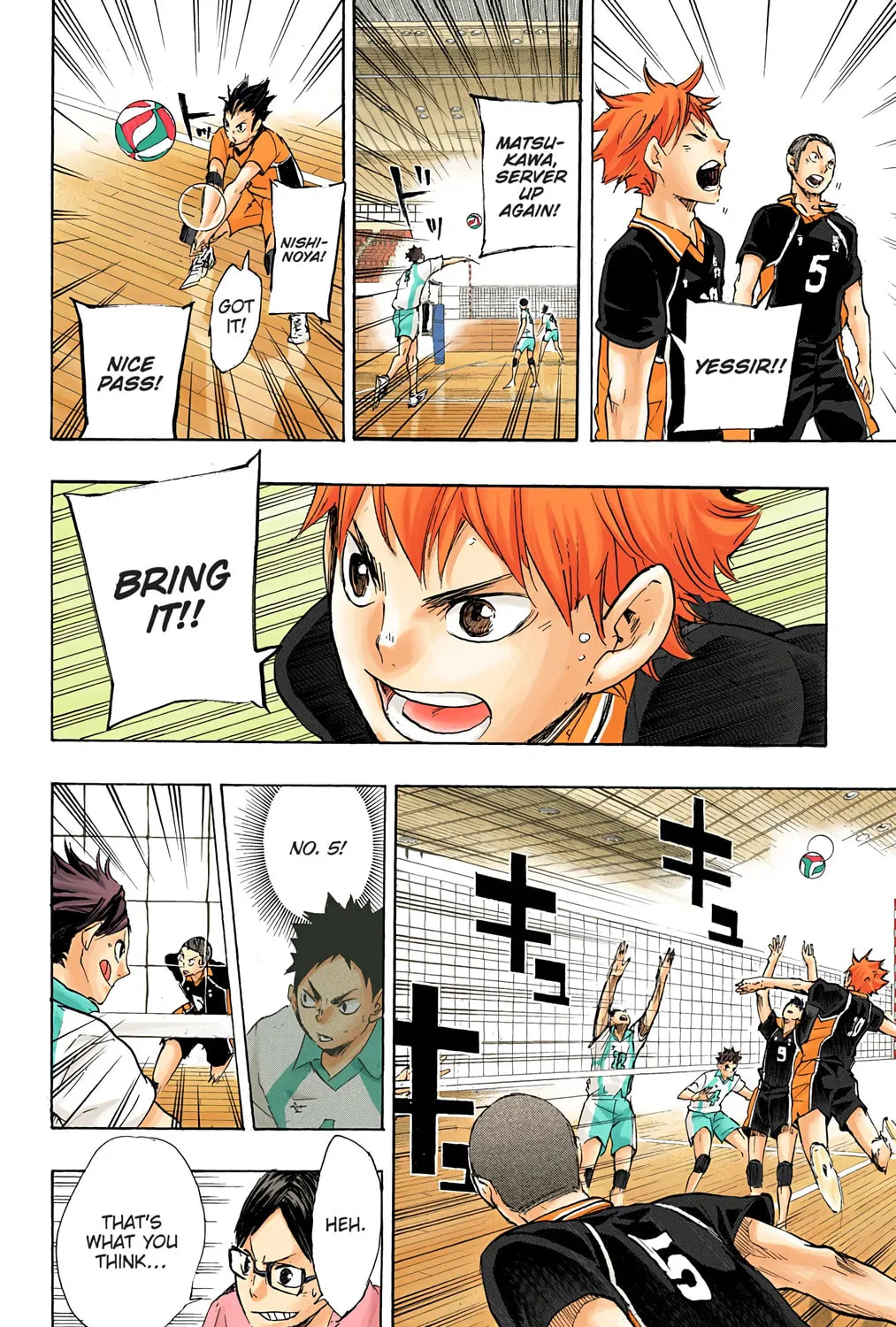 Read Haikyu!! (Official Colored) (Colored) chapter 49 image 30 on Lezhin