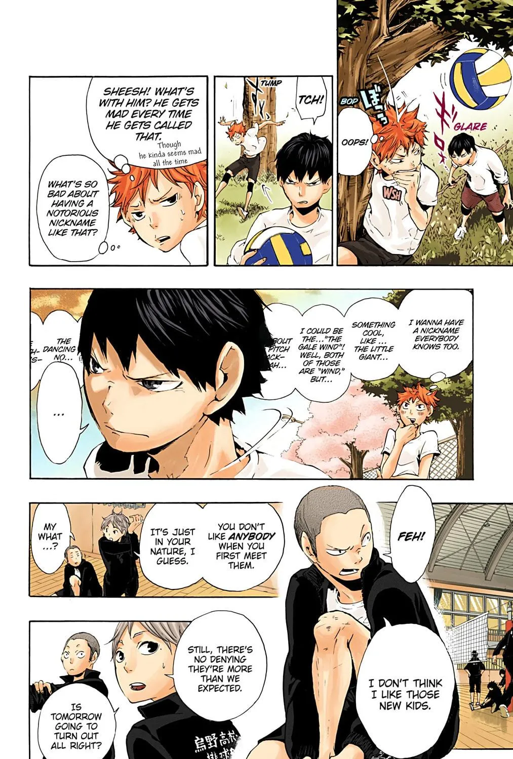 Read Haikyu!! (Official Colored) (Colored) chapter 5 image 10 on Lezhin