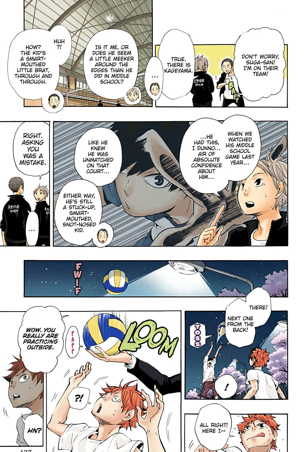 Read Haikyu!! (Official Colored) (Colored) chapter 5 image 12 on Lezhin