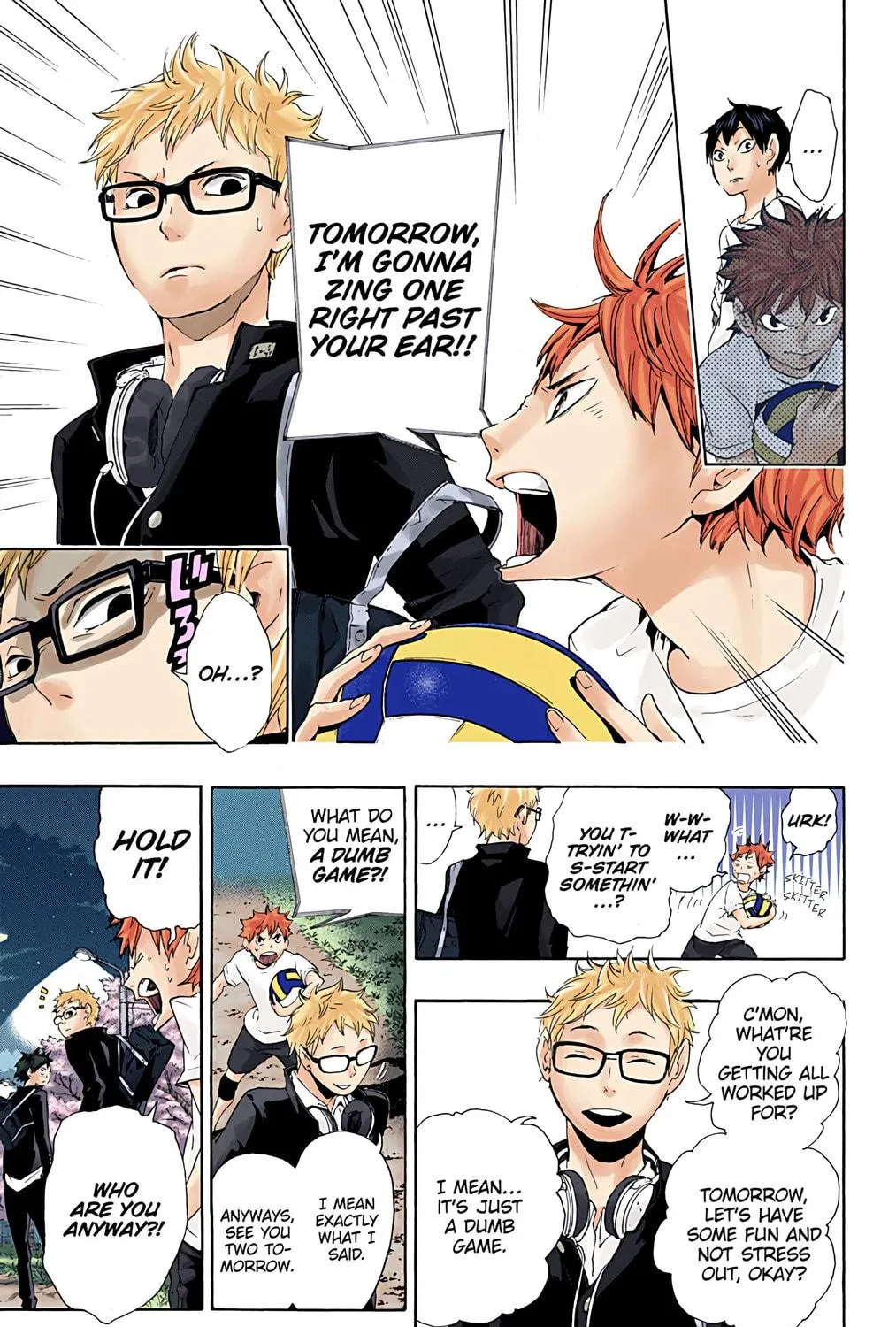 Read Haikyu!! (Official Colored) (Colored) chapter 5 image 28 on Lezhin