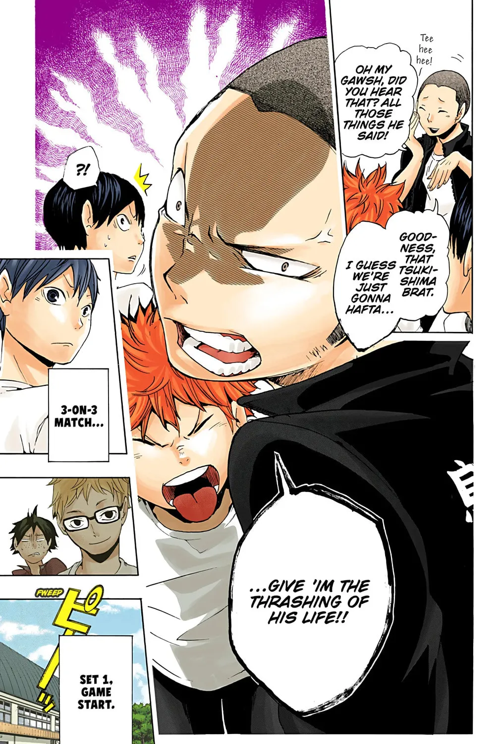 Read Haikyu!! (Official Colored) (Colored) chapter 5 image 36 on Lezhin