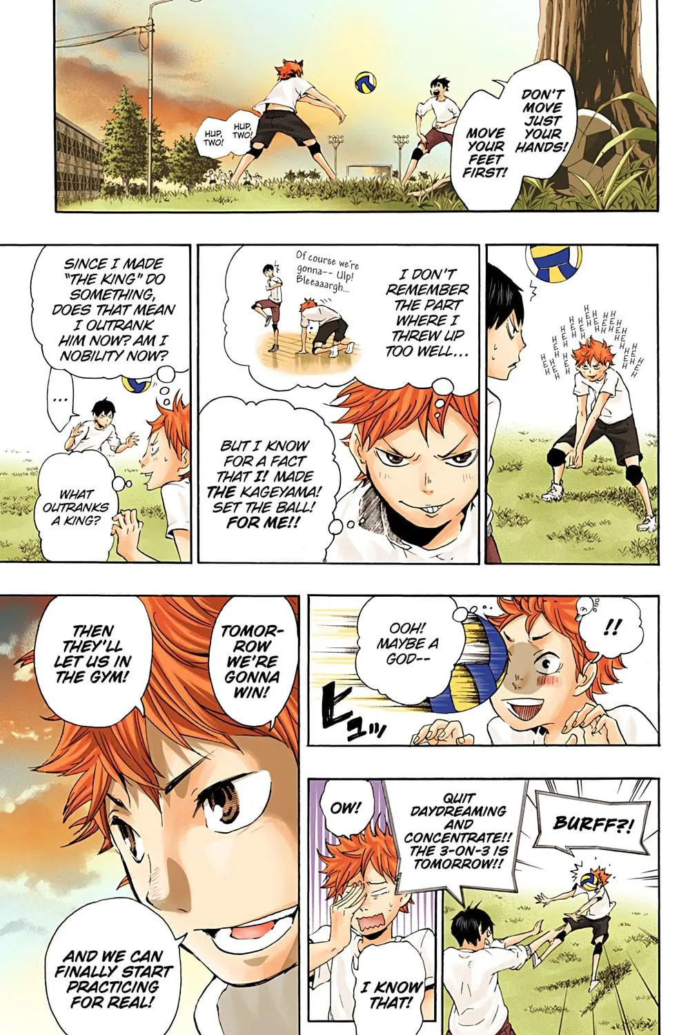 Read Haikyu!! (Official Colored) (Colored) chapter 5 image 4 on Lezhin