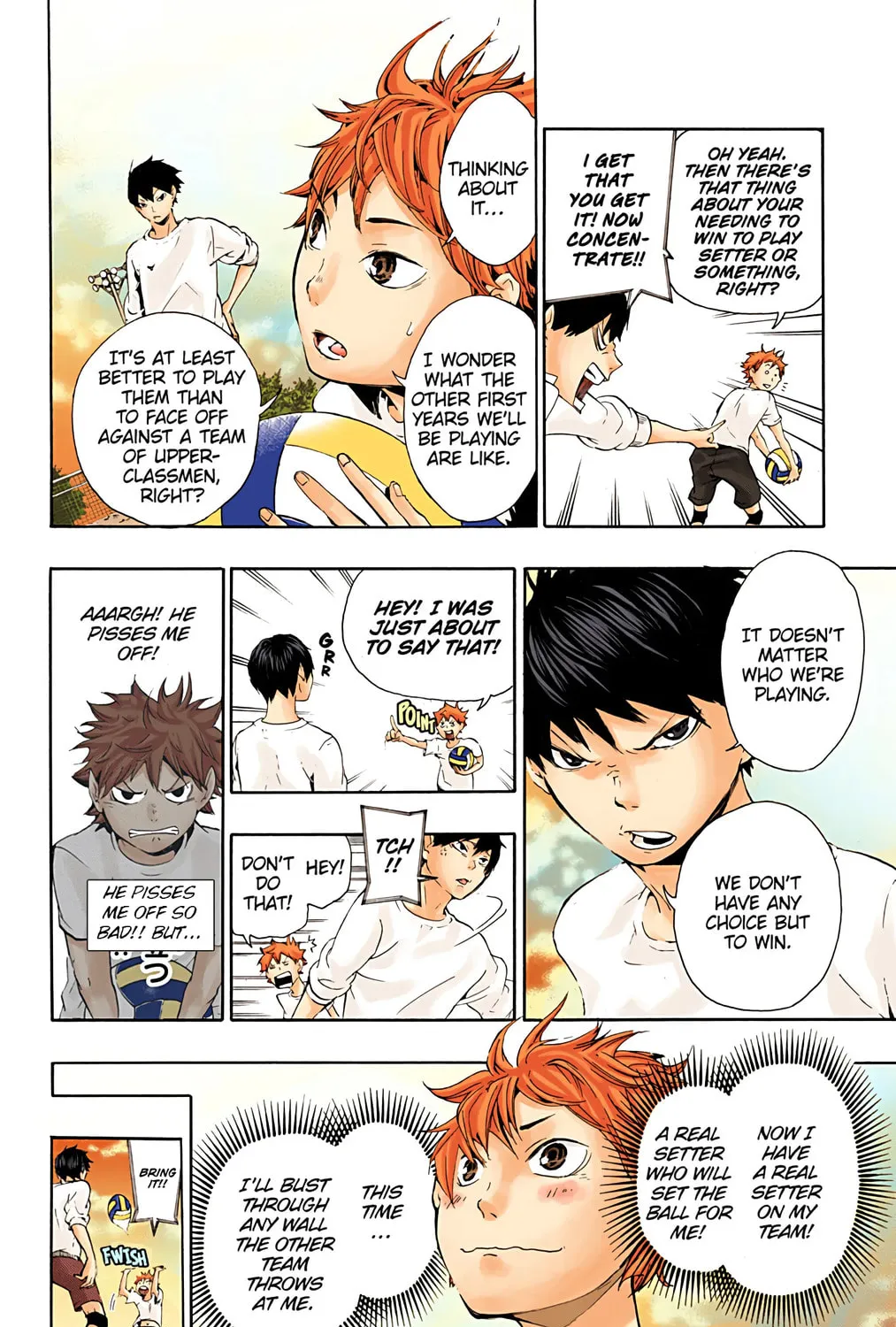 Read Haikyu!! (Official Colored) (Colored) chapter 5 image 6 on Lezhin