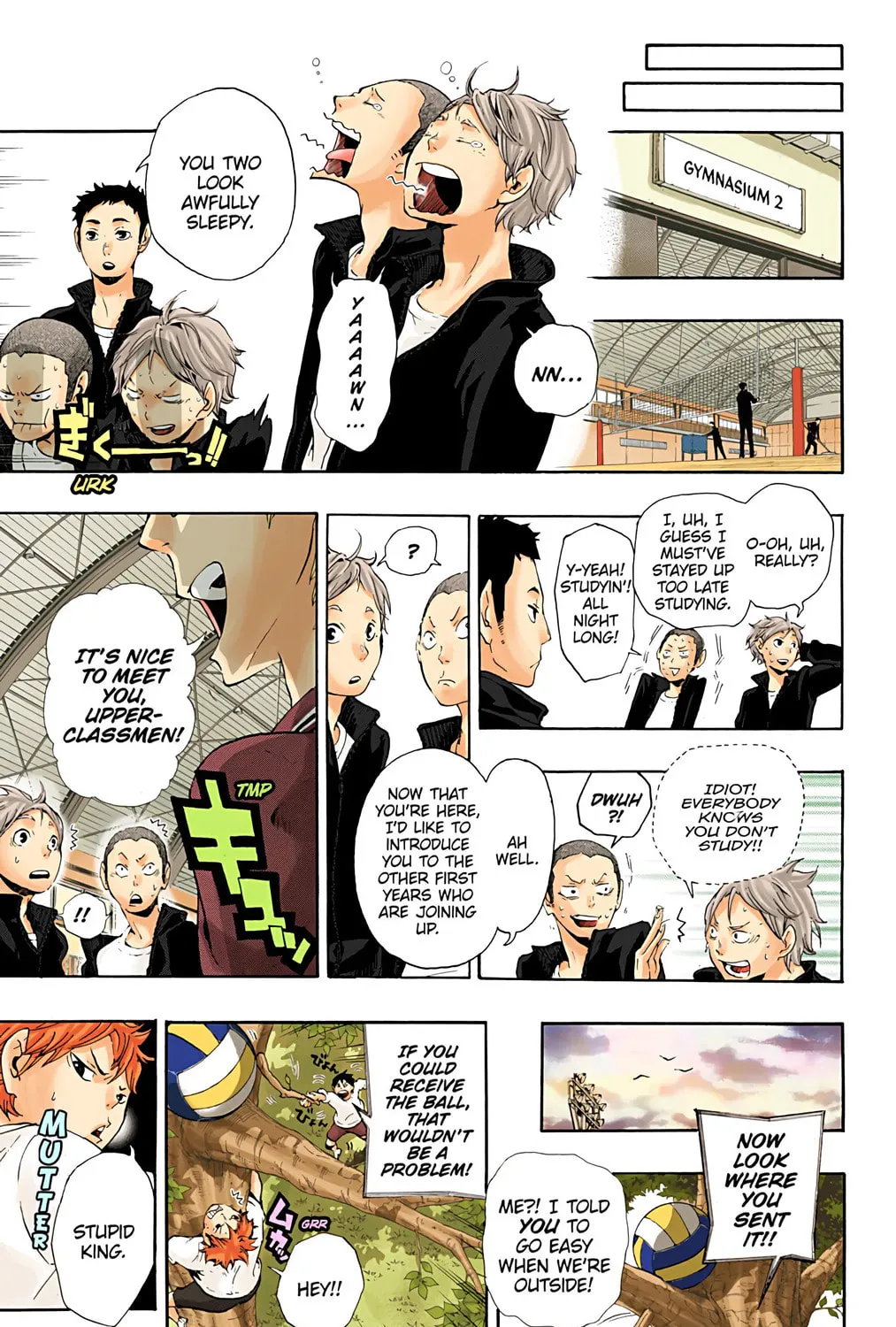 Read Haikyu!! (Official Colored) (Colored) chapter 5 image 8 on Lezhin