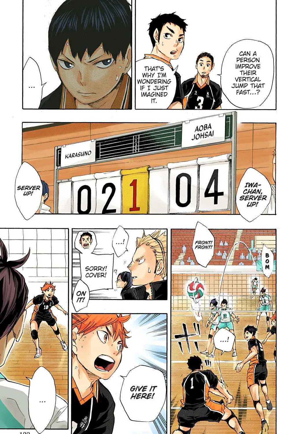 Read Haikyu!! (Official Colored) (Colored) chapter 50 image 28 on Lezhin