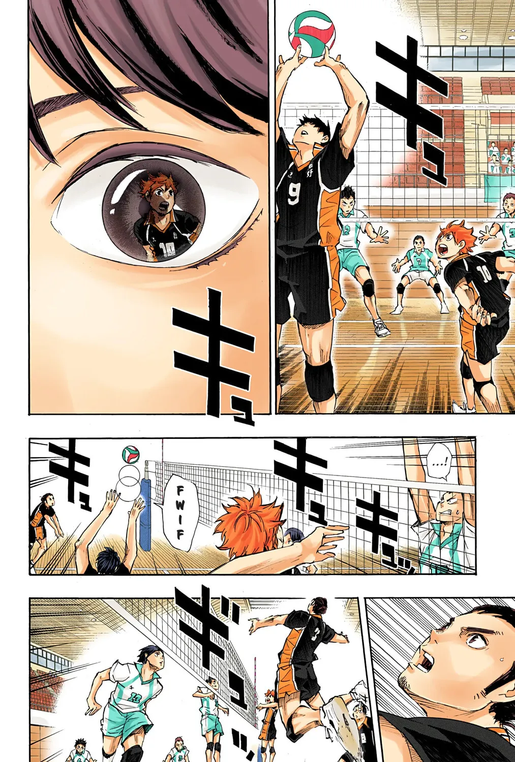 Read Haikyu!! (Official Colored) (Colored) chapter 50 image 30 on Lezhin