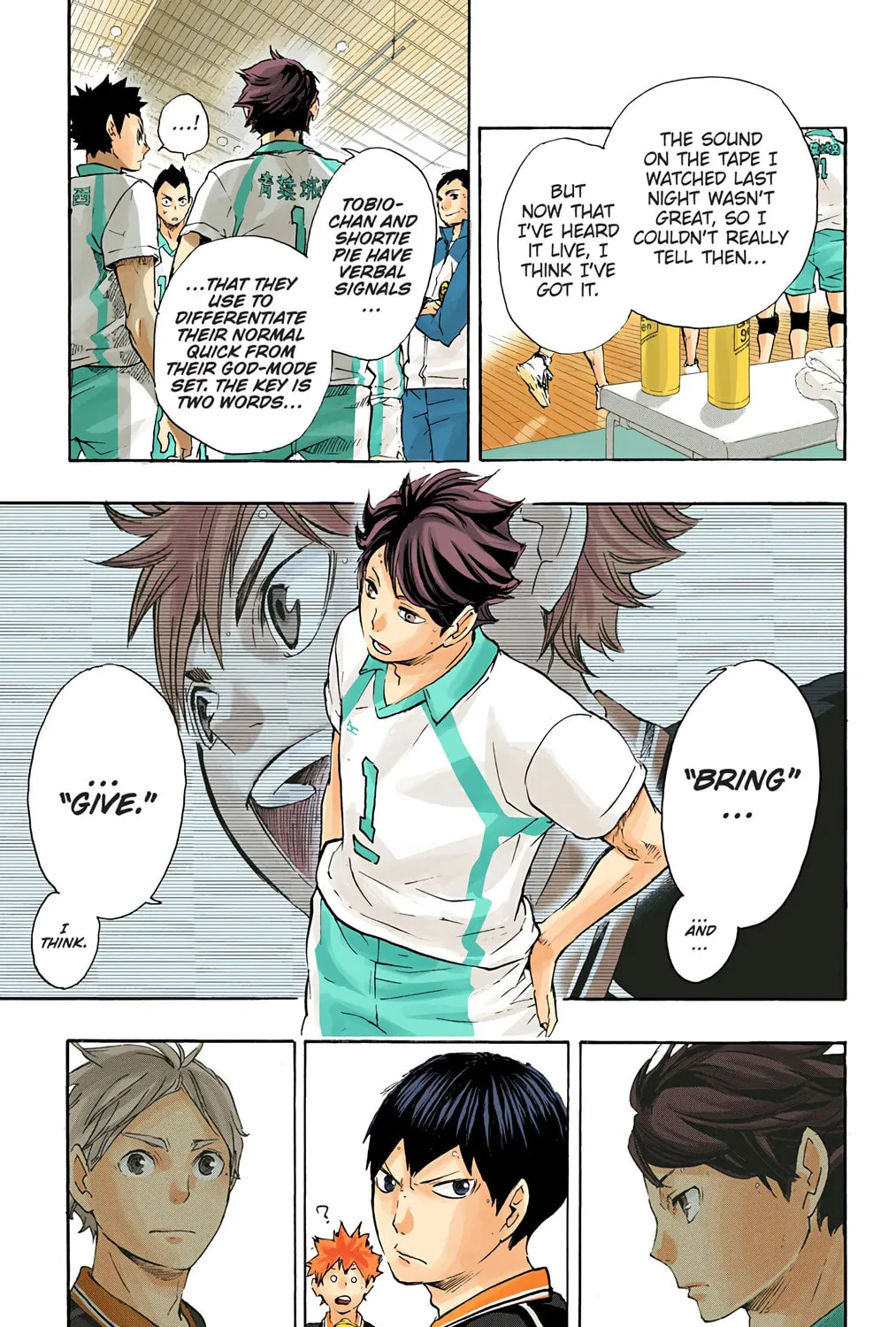 Read Haikyu!! (Official Colored) (Colored) chapter 50 image 36 on Lezhin