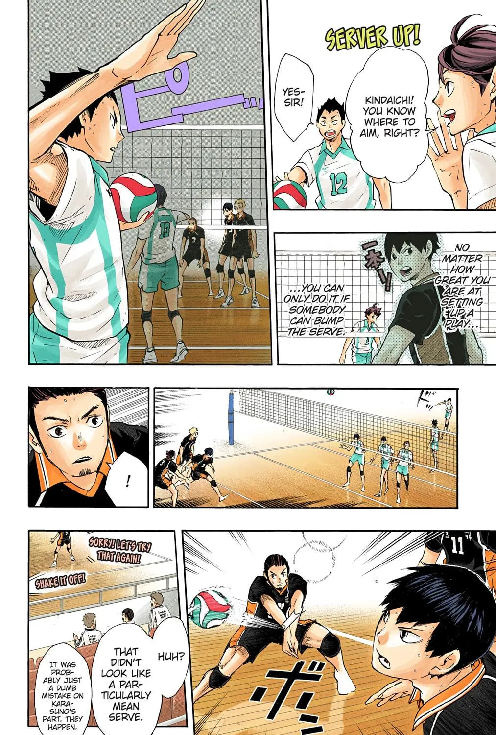 Read Haikyu!! (Official Colored) (Colored) chapter 51 image 10 on Lezhin