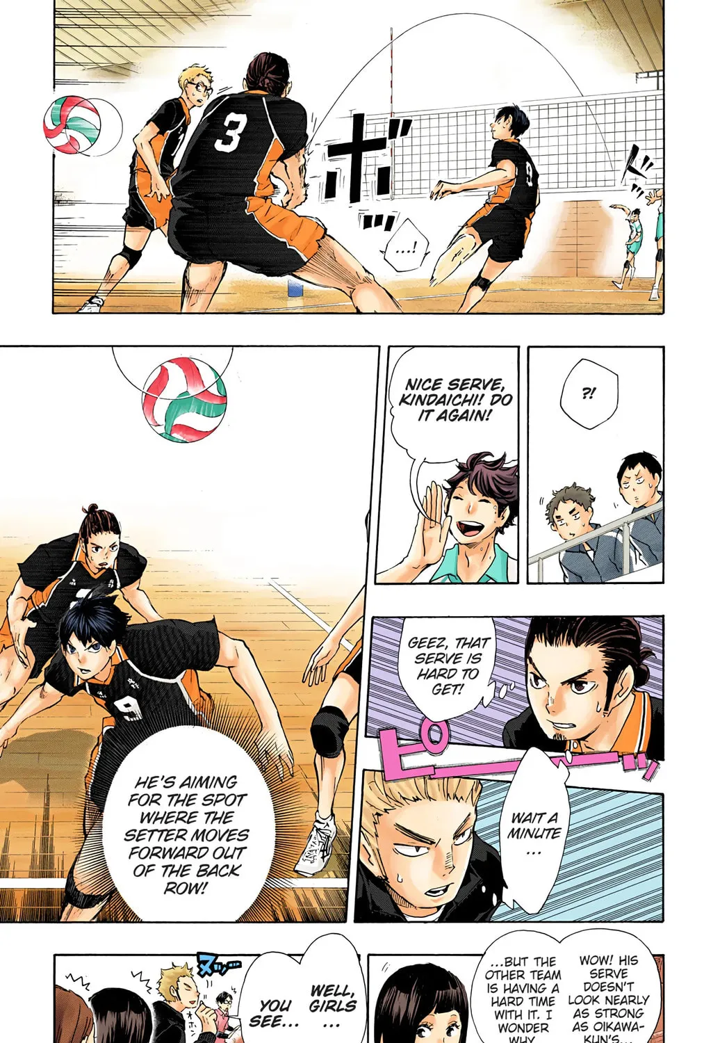 Read Haikyu!! (Official Colored) (Colored) chapter 51 image 12 on Lezhin