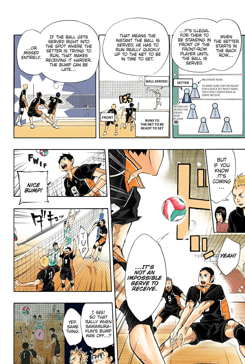 Read Haikyu!! (Official Colored) (Colored) chapter 51 image 14 on Lezhin