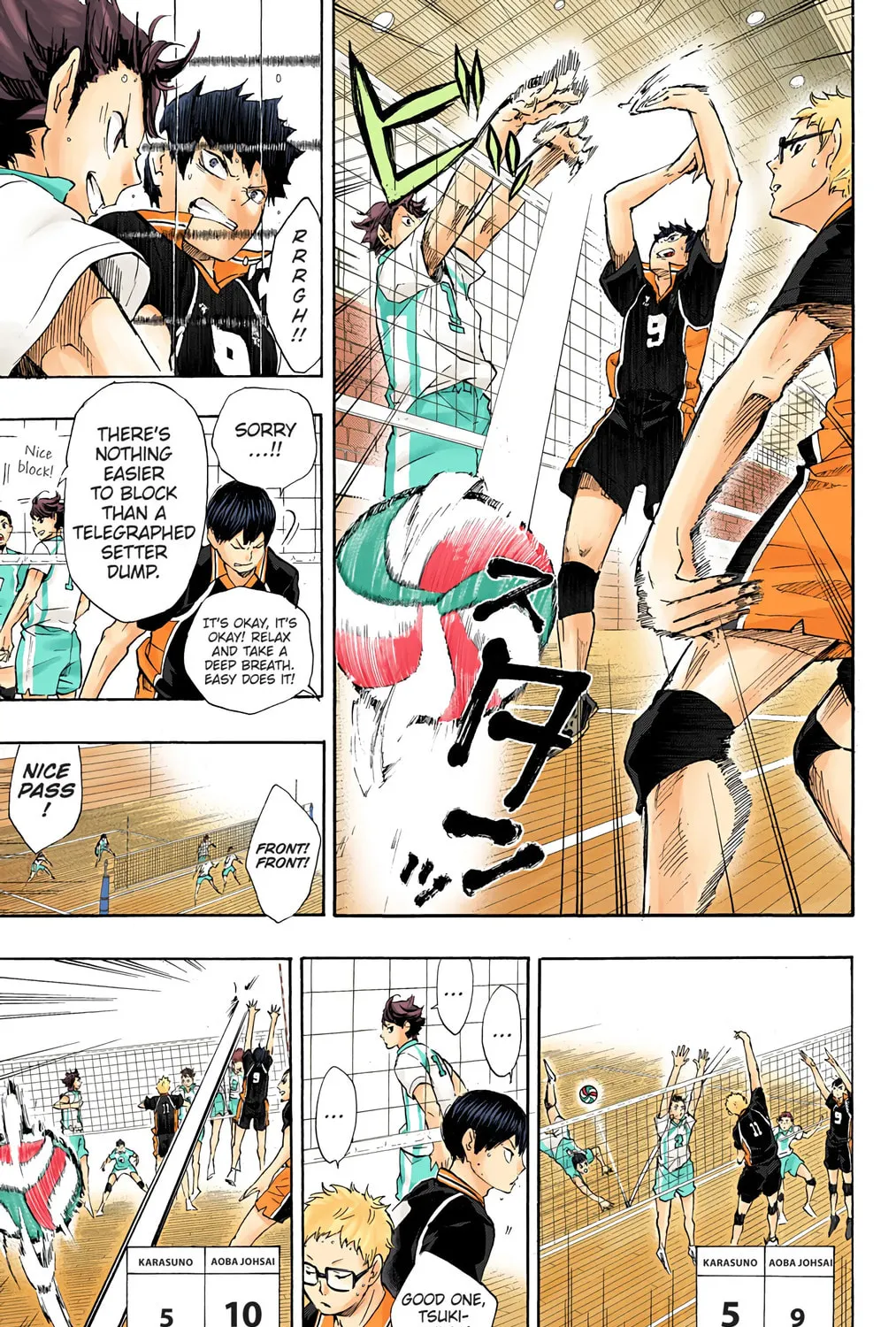Read Haikyu!! (Official Colored) (Colored) chapter 51 image 20 on Lezhin