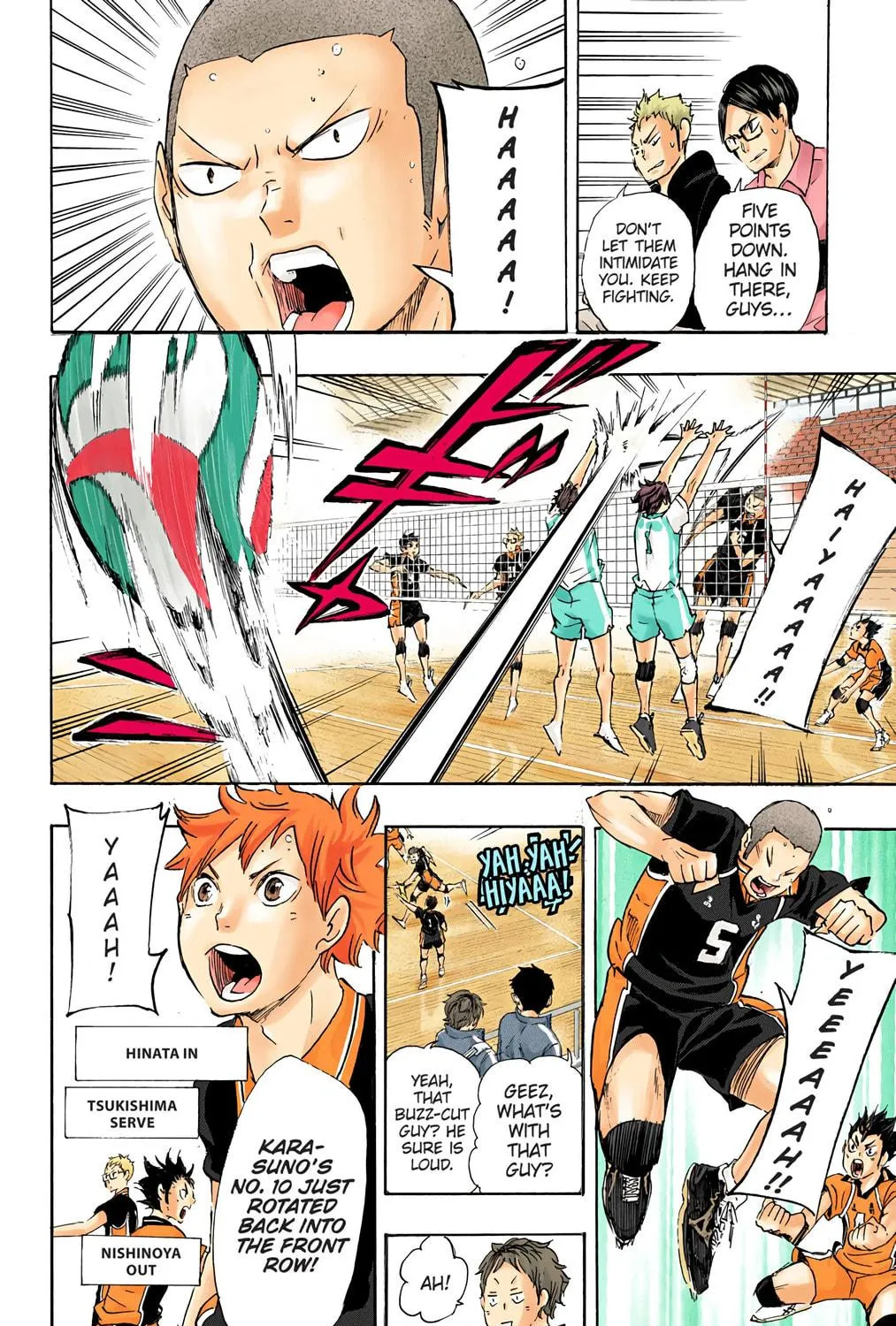 Read Haikyu!! (Official Colored) (Colored) chapter 51 image 22 on Lezhin