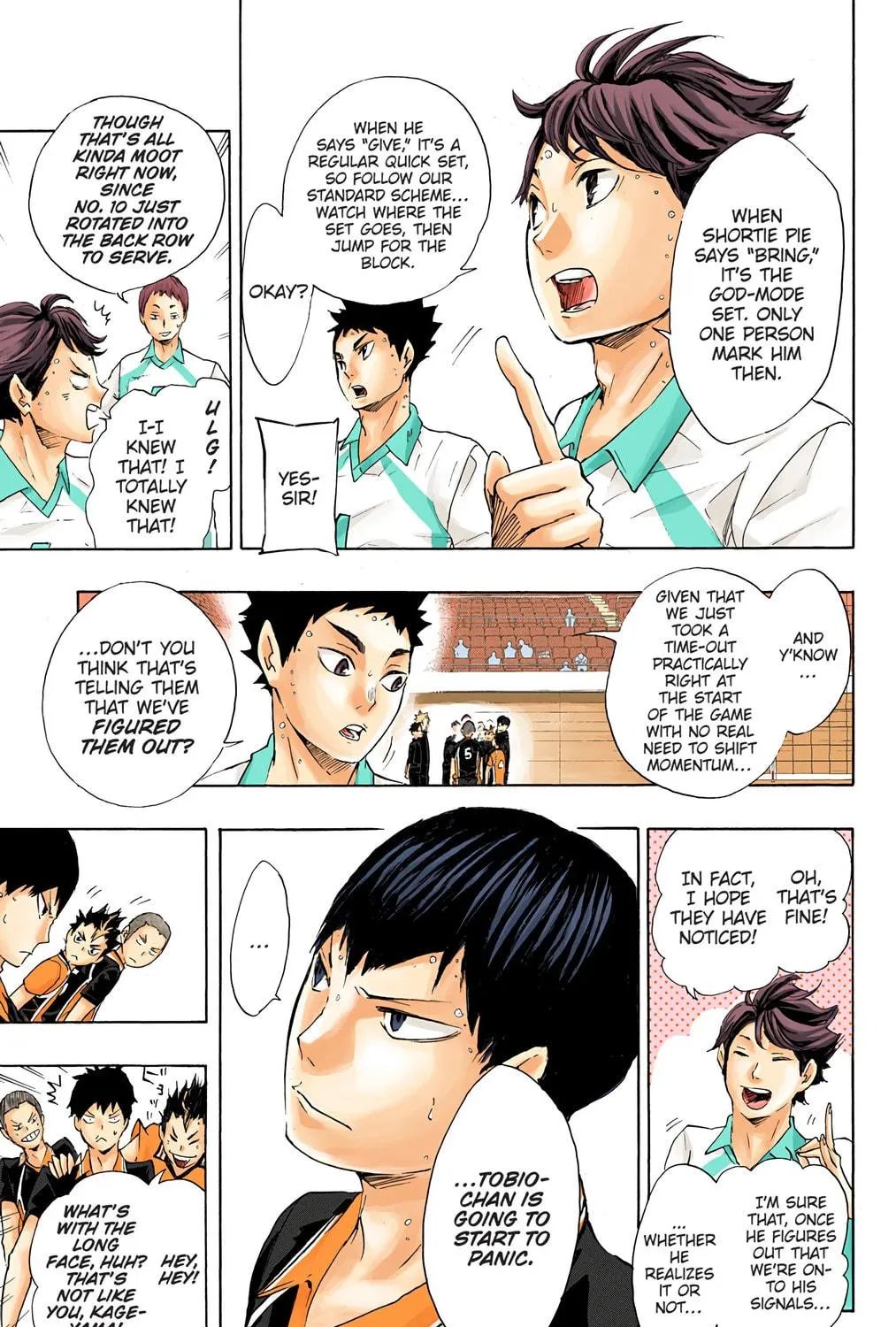 Read Haikyu!! (Official Colored) (Colored) chapter 51 image 4 on Lezhin