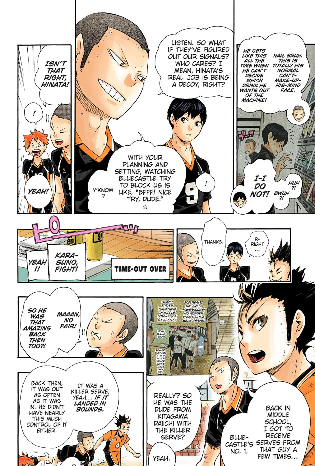 Read Haikyu!! (Official Colored) (Colored) chapter 51 image 6 on Lezhin