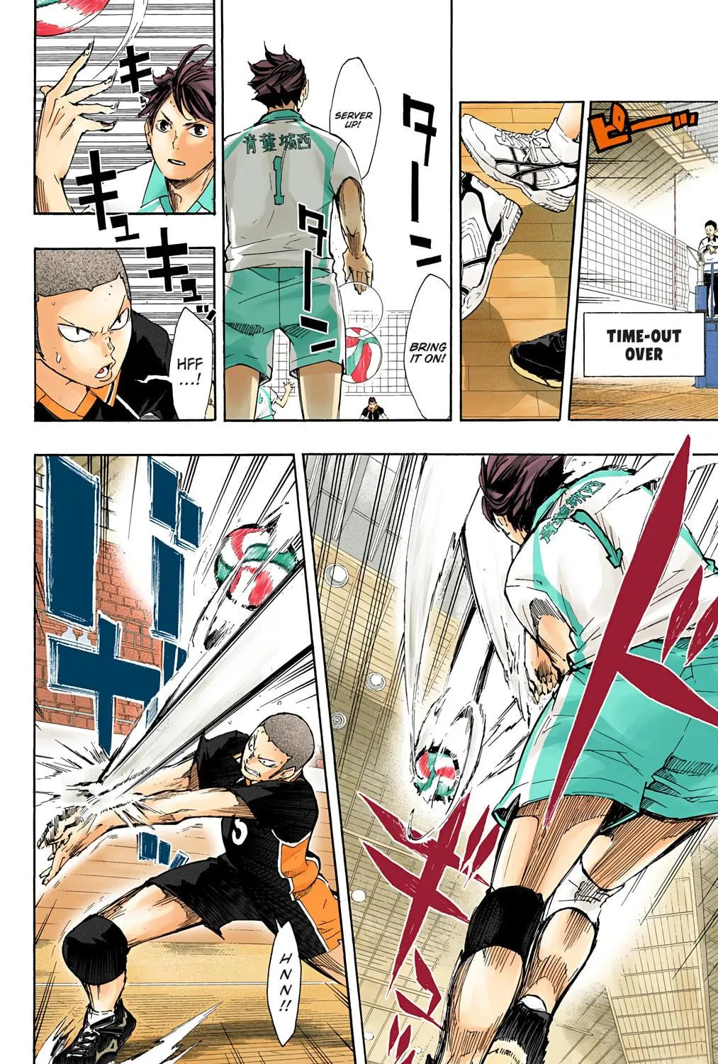 Read Haikyu!! (Official Colored) (Colored) chapter 52 image 10 on Lezhin