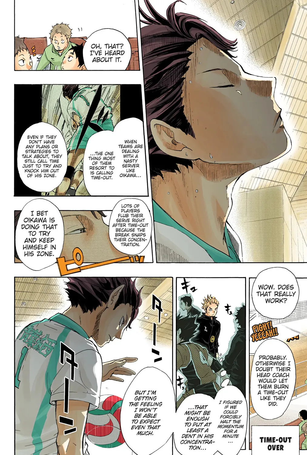 Read Haikyu!! (Official Colored) (Colored) chapter 52 image 26 on Lezhin