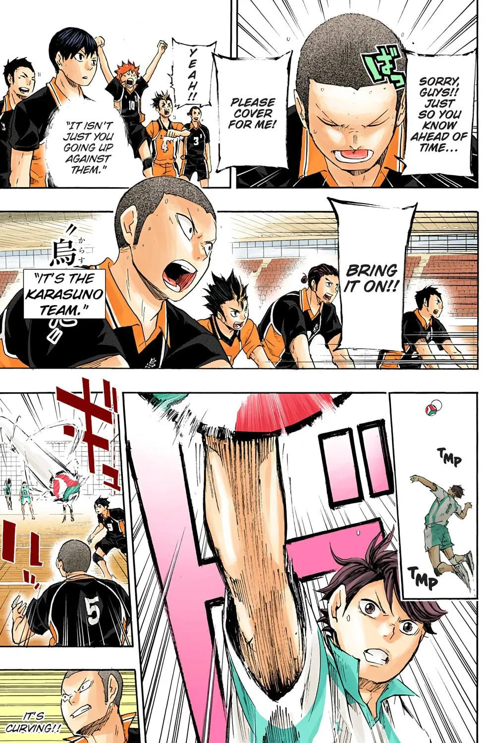 Read Haikyu!! (Official Colored) (Colored) chapter 52 image 28 on Lezhin
