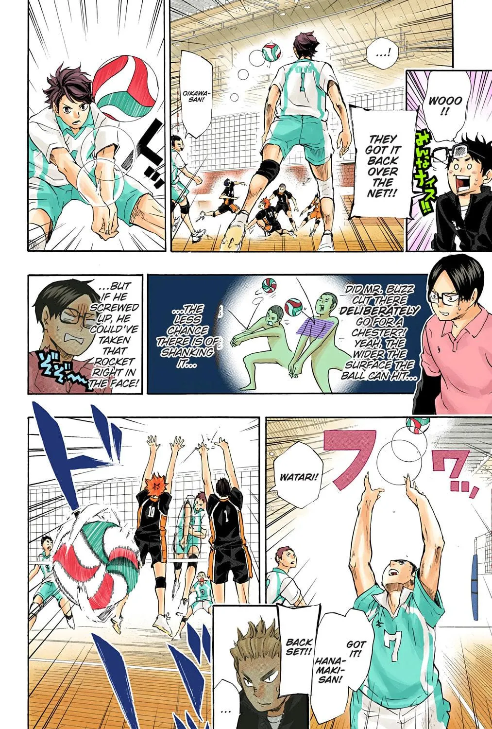 Read Haikyu!! (Official Colored) (Colored) chapter 52 image 34 on Lezhin