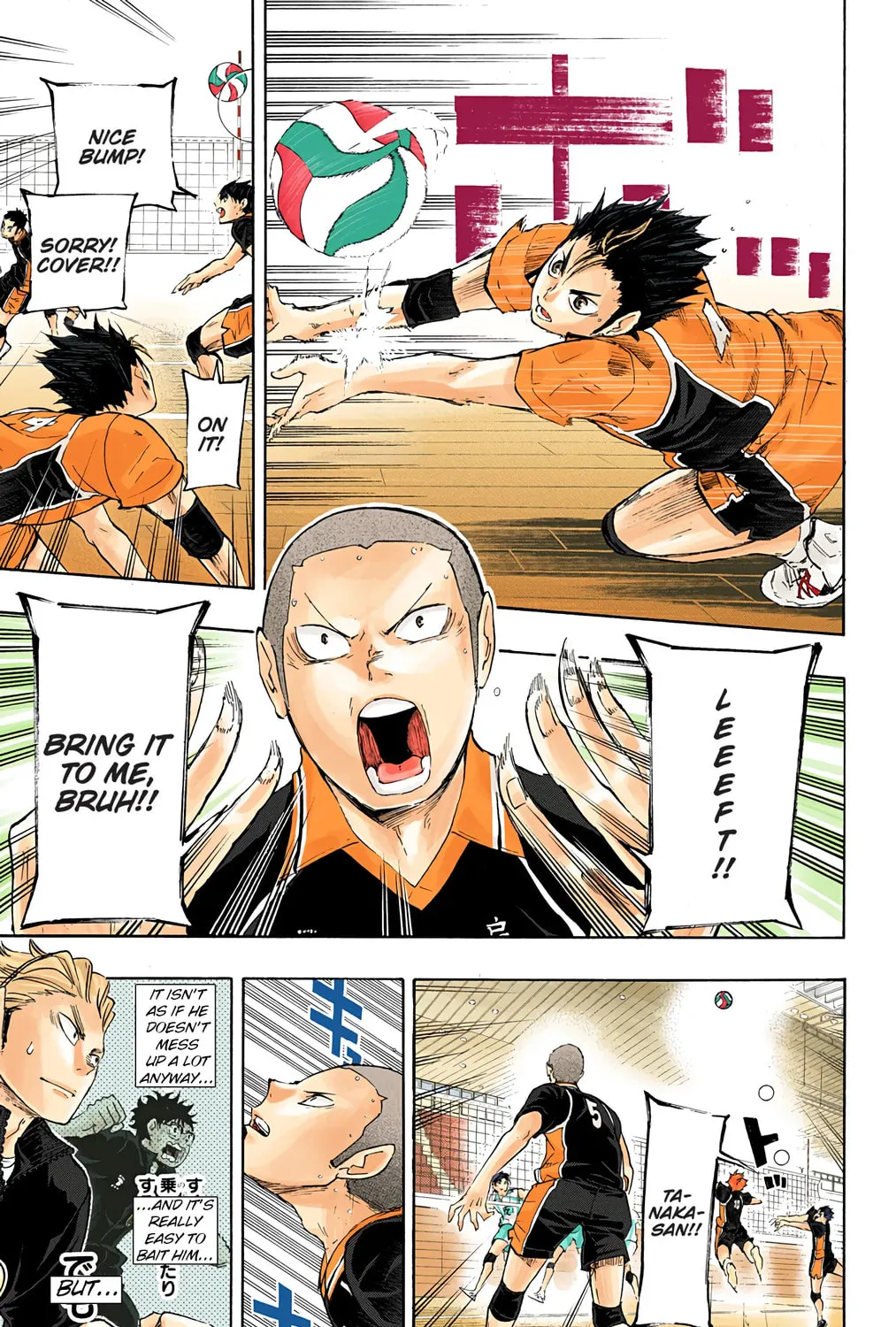 Read Haikyu!! (Official Colored) (Colored) chapter 52 image 36 on Lezhin