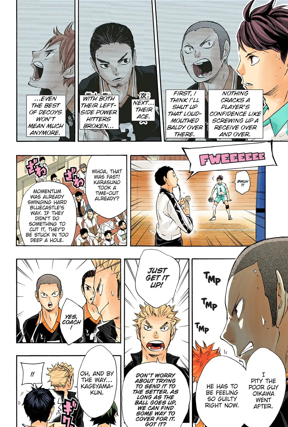Read Haikyu!! (Official Colored) (Colored) chapter 52 image 6 on Lezhin