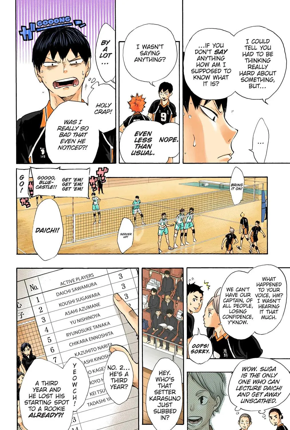 Read Haikyu!! (Official Colored) (Colored) chapter 54 image 16 on Lezhin