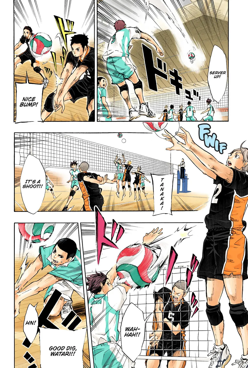 Read Haikyu!! (Official Colored) (Colored) chapter 54 image 20 on Lezhin