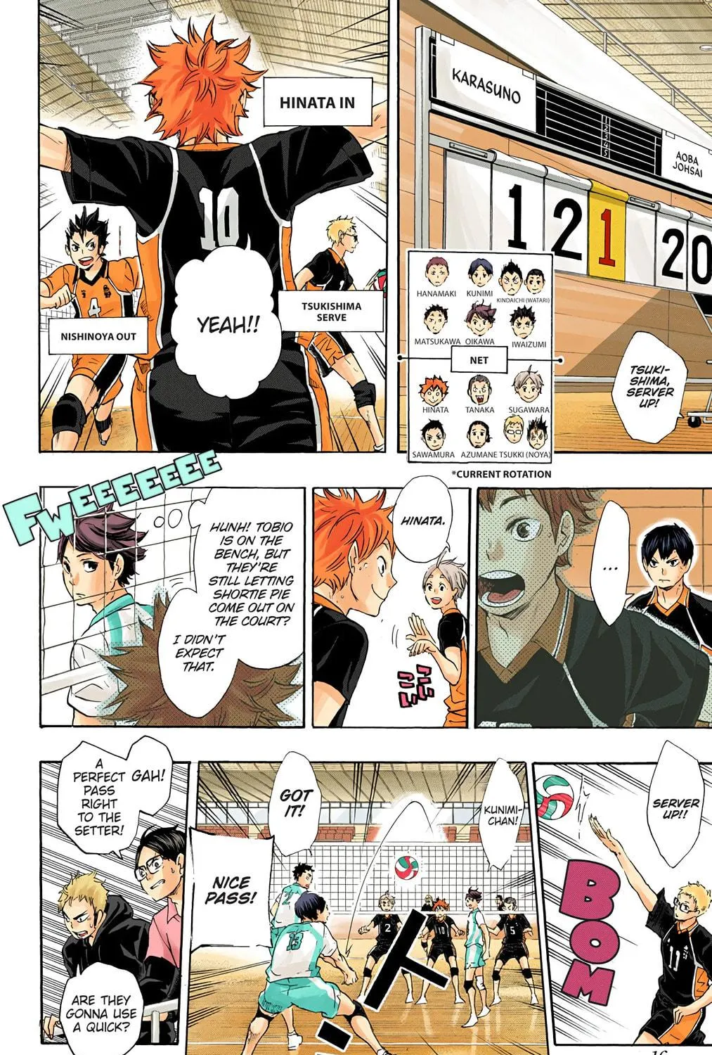 Read Haikyu!! (Official Colored) (Colored) chapter 54 image 28 on Lezhin