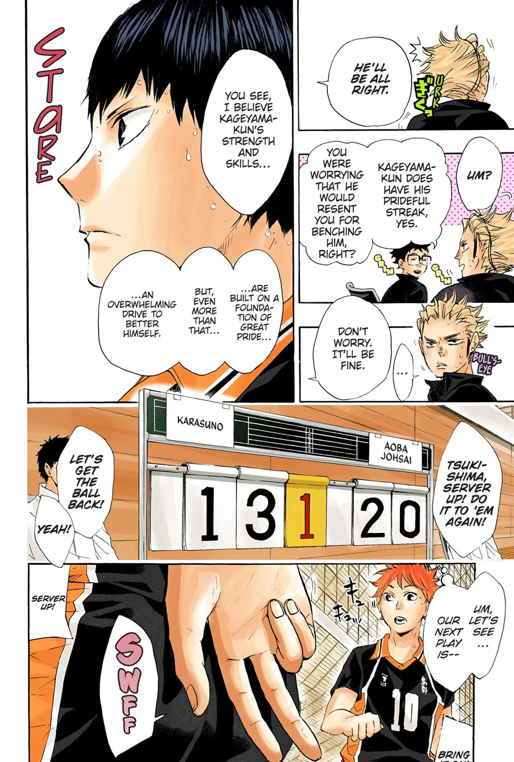 Read Haikyu!! (Official Colored) (Colored) chapter 54 image 36 on Lezhin