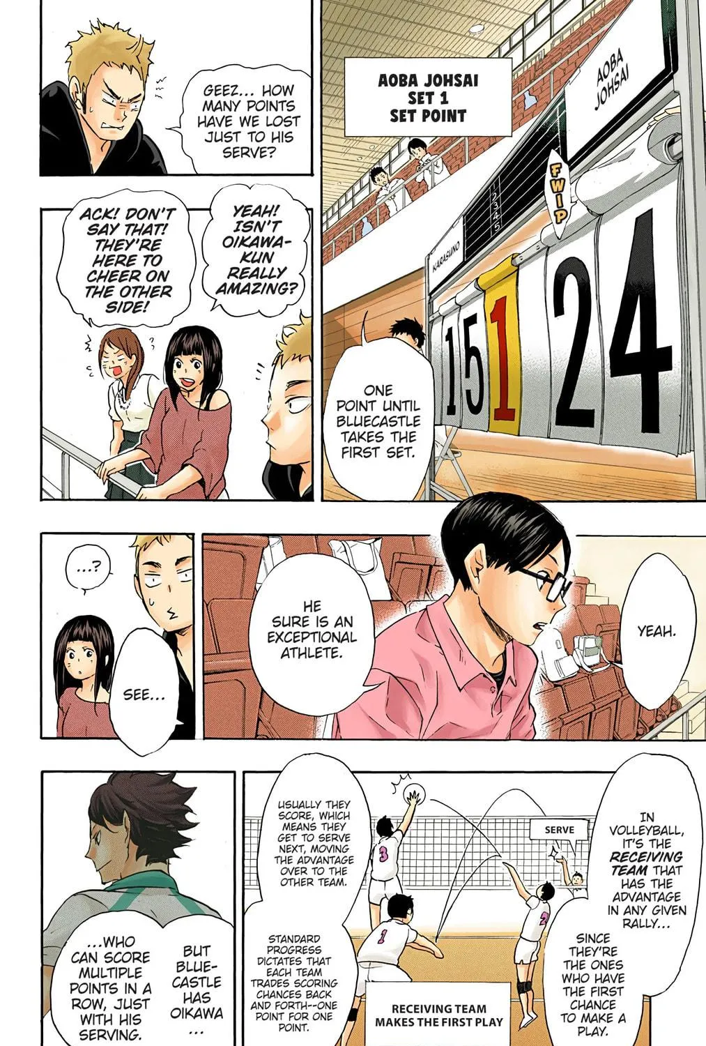 Read Haikyu!! (Official Colored) (Colored) chapter 55 image 10 on Lezhin