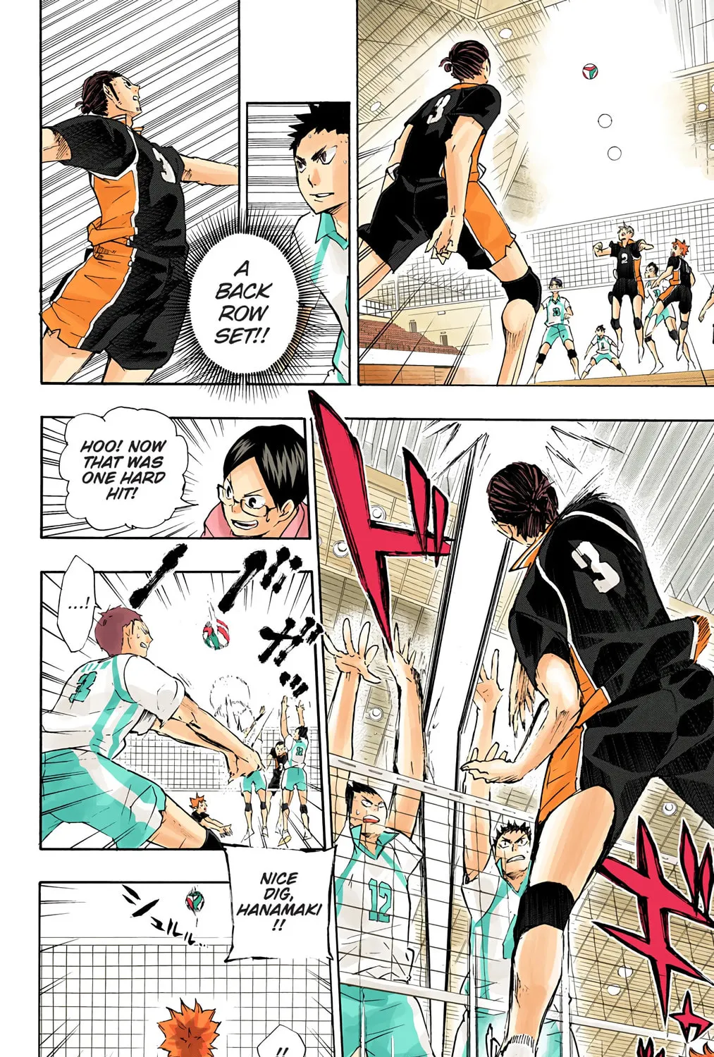 Read Haikyu!! (Official Colored) (Colored) chapter 55 image 18 on Lezhin
