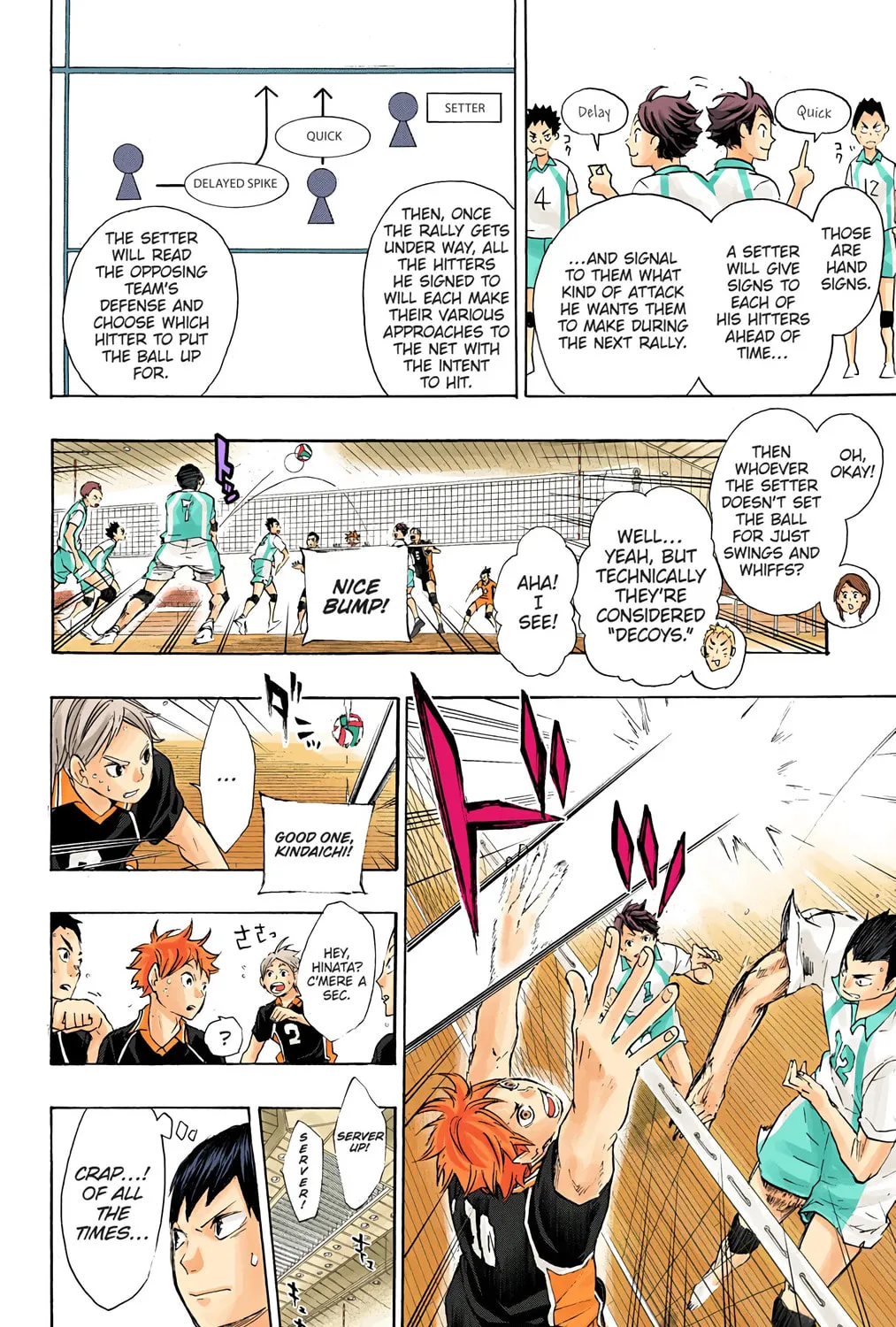 Read Haikyu!! (Official Colored) (Colored) chapter 55 image 2 on Lezhin