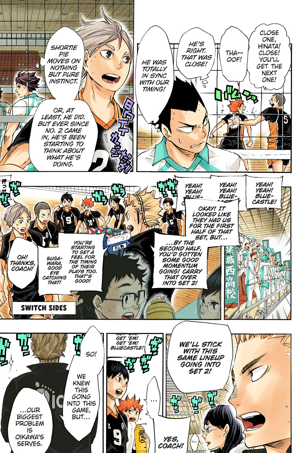 Read Haikyu!! (Official Colored) (Colored) chapter 55 image 26 on Lezhin