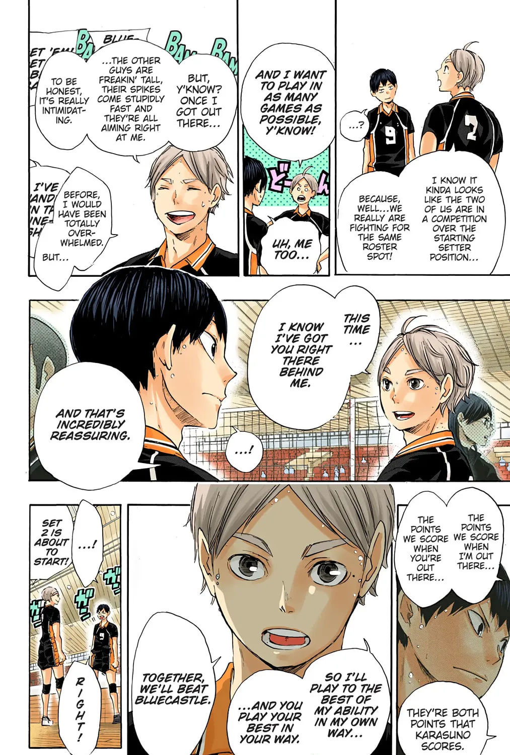 Read Haikyu!! (Official Colored) (Colored) chapter 55 image 32 on Lezhin